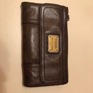 Brown Fossil Wallet